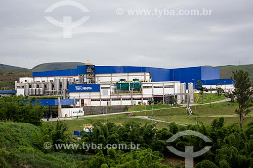  Beverage Nestlé factory on the banks of the Washington Luís Highway (BR-040)  - Tres Rios city - Rio de Janeiro state (RJ) - Brazil