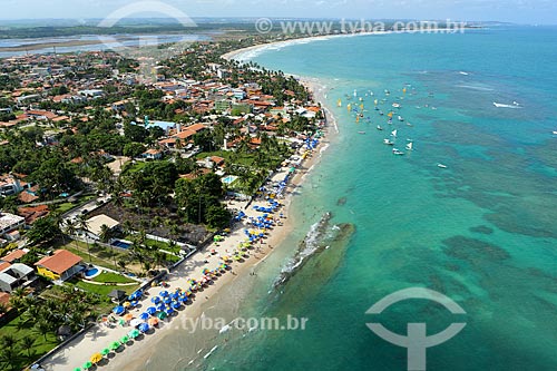  Aerial photo of Porto de Galinhas Beach  - Ipojuca city - Pernambuco state (PE) - Brazil