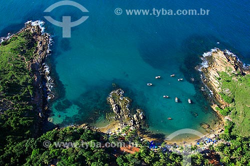  Aerial photo of the Calhetas Beach waterfront  - Cabo de Santo Agostinho city - Pernambuco state (PE) - Brazil