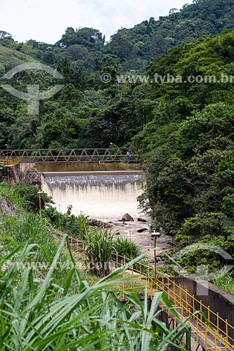  Spillway of the Marmelos Hydrelectric Plant (1889) - first great hydroelectric plant in South America  - Juiz de Fora city - Minas Gerais state (MG) - Brazil