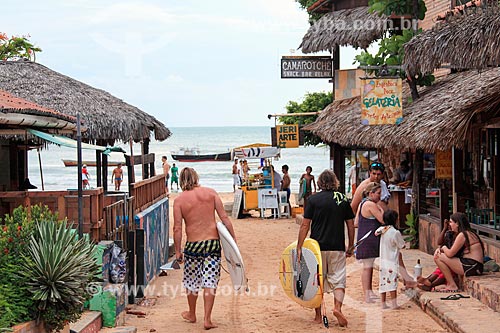  Commerce near to Jericoacoara Beach waterfront  - Jijoca de Jericoacoara city - Ceara state (CE) - Brazil