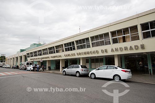  Facade of the Belo Horizonte/Pampulha - Carlos Drummond de Andrade Airport - also know as Pampulha Airport  - Belo Horizonte city - Minas Gerais state (MG) - Brazil