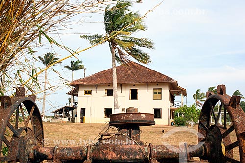  Historic house headquaters of Carmo Farm  - Salvaterra city - Para state (PA) - Brazil