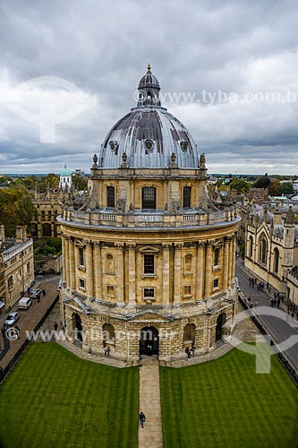  Radcliffe Camera (1749) - University of Oxford  - Oxford city - Oxfordshire ceremonial counties - England