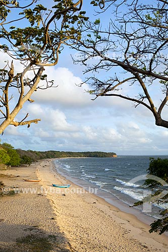 View of Joanes Beach waterfront  - Salvaterra city - Para state (PA) - Brazil