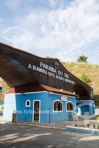  Portico of the Paraiba do Sul city  - Paraiba do Sul city - Rio de Janeiro state (RJ) - Brazil