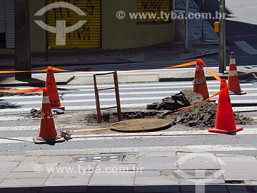  Construction site - Borges de Medeiros Avenue  - Porto Alegre city - Rio Grande do Sul state (RS) - Brazil