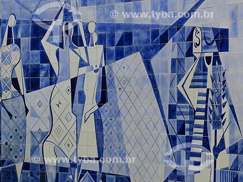  Panel (1949) by Roberto Burle Marx - Moreira Salles Institute  - Rio de Janeiro city - Rio de Janeiro state (RJ) - Brazil