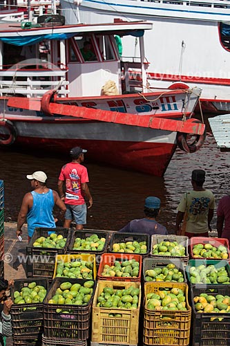  Mango boxes in the Port of Manaus  - Manaus city - Amazonas state (AM) - Brazil