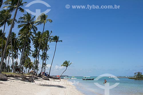  Bather - Carneiros Beach waterfront  - Tamandare city - Pernambuco state (PE) - Brazil