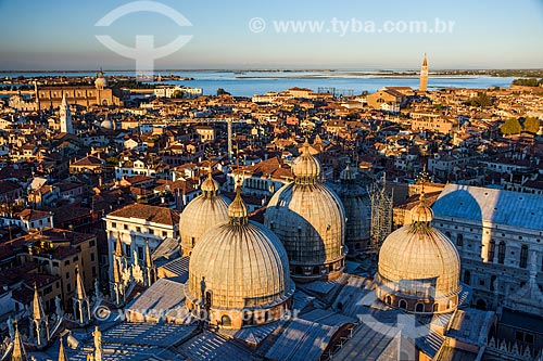  General view of the Venice from Basilica di San Marco (Saint Mark Basilica) - 1617  - Venice - Venice province - Italy