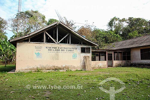  Headquarters of the Cunia Lake Extractive Reserve  - Porto Velho city - Rondonia state (RO) - Brazil