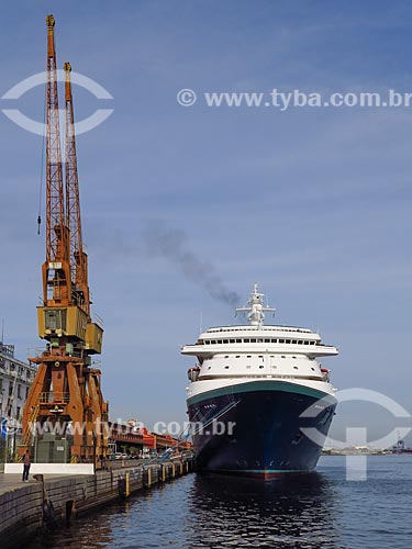  Berthed cruise ship - Pier Maua  - Rio de Janeiro city - Rio de Janeiro state (RJ) - Brazil