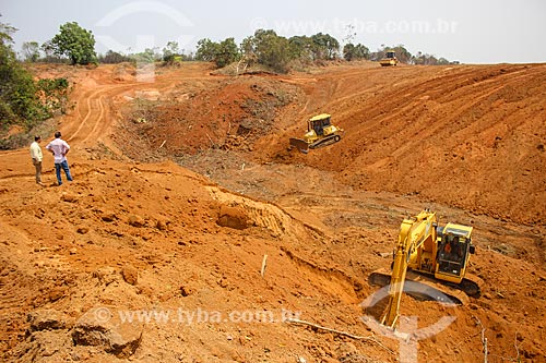  Construction site of the Porto Velho Ring Road  - Porto Velho city - Rondonia state (RO) - Brazil