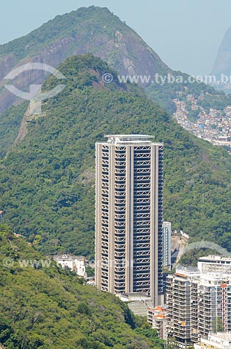  View of the Rio Sul Tower from Urca Mountain  - Rio de Janeiro city - Rio de Janeiro state (RJ) - Brazil