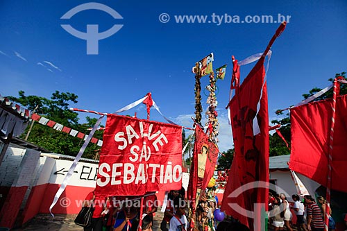  Faithful - Sao Sebastiao procession  - Manaus city - Amazonas state (AM) - Brazil
