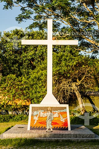  Cross at Anibal da Rocha Nunes Pires Park - Ponta do Sambaqui  - Florianopolis city - Santa Catarina state (SC) - Brazil