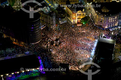  Aerial photo of carnival - Rio Branco Square - also know as Ground Zero  - Recife city - Pernambuco state (PE) - Brazil
