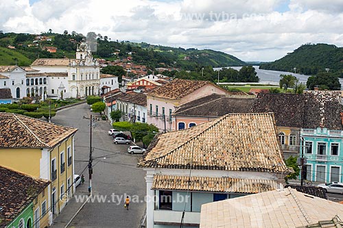  View of the Cachoeira city with the Nossa Senhora do Carmo Convent (XVIII century) in the background  - Cachoeira city - Bahia state (BA) - Brazil