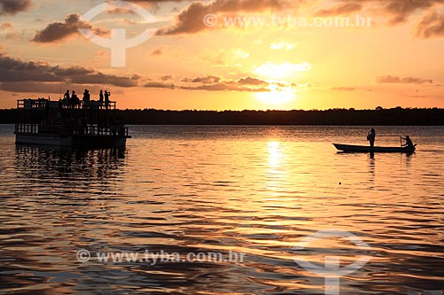  Sunset - Jacare Beach (Alligator Beach)  - Cabedelo city - Paraiba state (PB) - Brazil