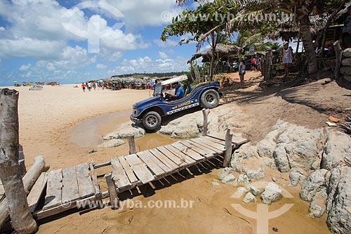  Sightseeing - Bela Beach waterfront  - Pitimbu city - Paraiba state (PB) - Brazil