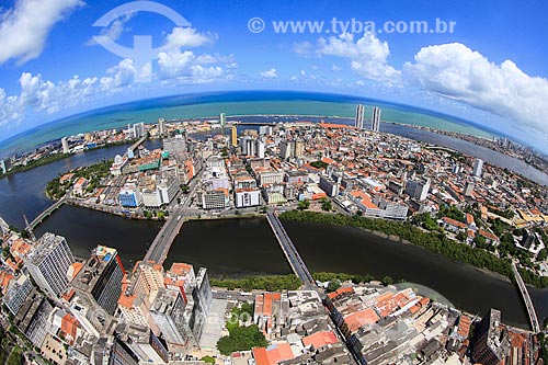  Aerial photo of the Recife city center neighborhood  - Recife city - Pernambuco state (PE) - Brazil