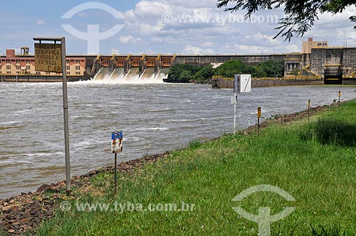  Spillway of the Barra Bonita Hydroelectric Plant  - Barra Bonita city - Sao Paulo state (SP) - Brazil