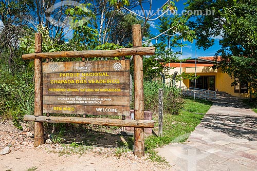  Entrance of the Chapada dos Veadeiros National Park  - Alto Paraiso de Goias city - Goias state (GO) - Brazil