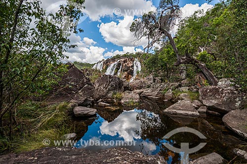  Carioquinhas Waterfall - Chapada dos Veadeiros National Park  - Alto Paraiso de Goias city - Goias state (GO) - Brazil