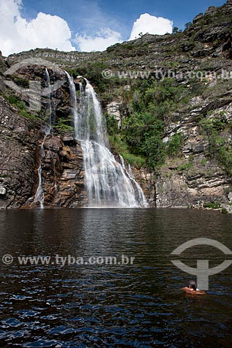  Capivara Waterfall - Serra do Cipo National Park  - Santana do Riacho city - Minas Gerais state (MG) - Brazil