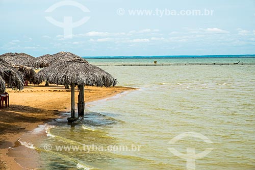  Kiosk - Arnos Beach waterfront - Tocantins River  - Palmas city - Tocantins state (TO) - Brazil