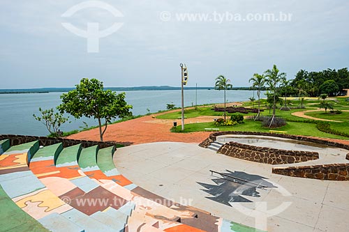  Leisure area on the banks of the Tocantins River  - Porto Nacional city - Tocantins state (TO) - Brazil