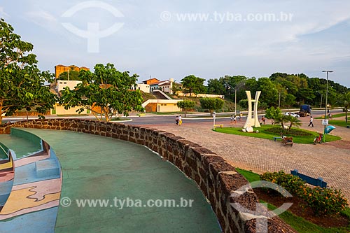  Leisure area on the banks of the Tocantins River  - Porto Nacional city - Tocantins state (TO) - Brazil