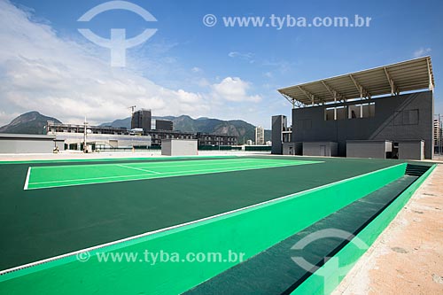  Court of the Olympic Center of Tennis - part of the Rio 2016 Olympic Park  - Rio de Janeiro city - Rio de Janeiro state (RJ) - Brazil