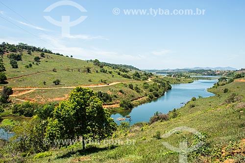  View of the Pomba River  - Palma city - Minas Gerais state (MG) - Brazil