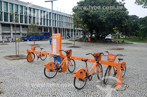  Public bicycles - for rent - near to Santos Dumont Airport (1936)  - Rio de Janeiro city - Rio de Janeiro state (RJ) - Brazil