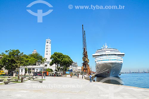  Berthed cruise ship - Pier Maua  - Rio de Janeiro city - Rio de Janeiro state (RJ) - Brazil