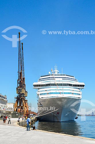  Berthed cruise ship - Pier Maua  - Rio de Janeiro city - Rio de Janeiro state (RJ) - Brazil