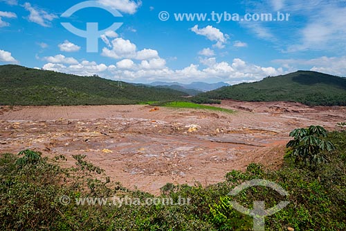  General view of Bento Rodrigues district after the dam rupture of the Samarco company mining rejects in Mariana city (MG)  - Mariana city - Minas Gerais state (MG) - Brazil