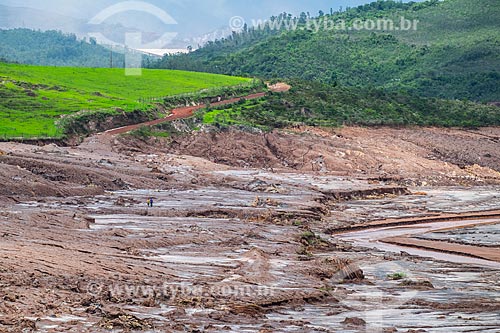  General view of Bento Rodrigues district after the dam rupture of the Samarco company mining rejects in Mariana city (MG)  - Mariana city - Minas Gerais state (MG) - Brazil