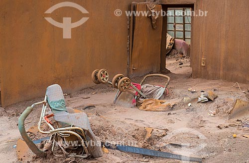  Objects inside of house in Paracatu de Baixo district after the dam rupture of the Samarco company mining rejects in Mariana city (MG)  - Mariana city - Minas Gerais state (MG) - Brazil