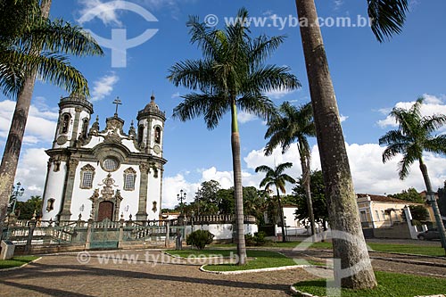  Facade of the Sao Francisco de Assis Church (1774)  - Sao Joao del Rei city - Minas Gerais state (MG) - Brazil