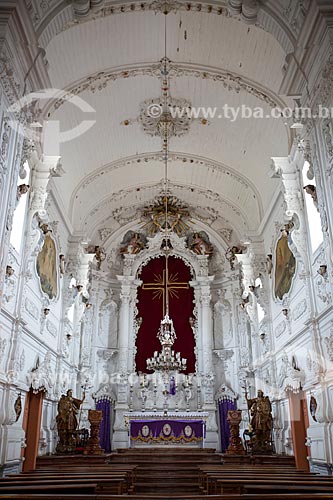  Inside of the Nossa Senhora do Carmo Church (1732)  - Sao Joao del Rei city - Minas Gerais state (MG) - Brazil