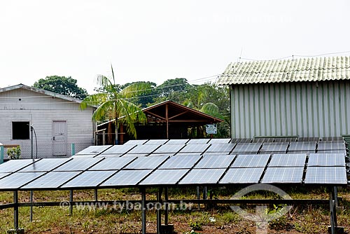  Mini photovoltaic plant - Program Light for All  - Novo Airao city - Amazonas state (AM) - Brazil