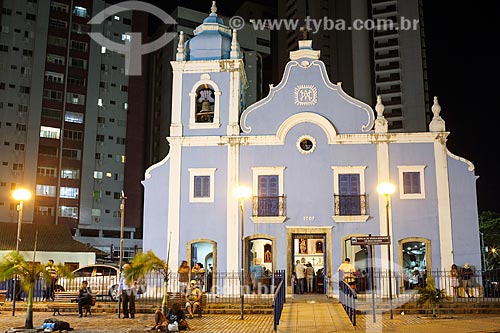  Facade of the Nossa Senhora da Boa Viagem Church (1743)  - Recife city - Pernambuco state (PE) - Brazil
