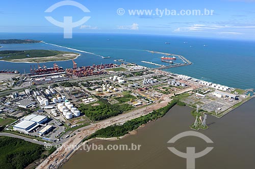  Aerial photo of the Port of Suape Complex  - Ipojuca city - Pernambuco state (PE) - Brazil