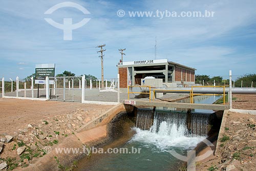  Water pumping station of the main irrigation channel of Nilo Coelho Project - Sao Francisco Valley  - Petrolina city - Pernambuco state (PE) - Brazil