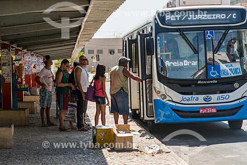  Urban bus terminal  - Juazeiro city - Bahia state (BA) - Brazil