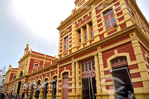  Facade of the Adolpho Lisboa Municipal Market (1883)  - Manaus city - Amazonas state (AM) - Brazil