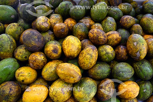 Detail of spondias mombin fruit to sale - street fair  - Rio de Janeiro city - Rio de Janeiro state (RJ) - Brazil